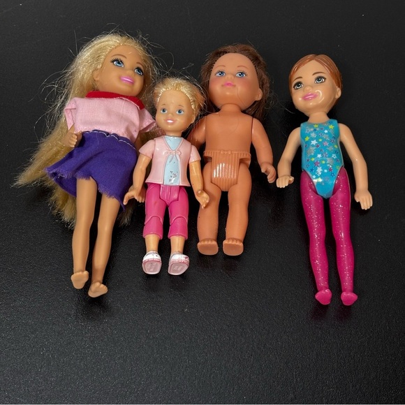 5/$25
Set of 4 Colorful Kids Dolls - Picture 1 of 5